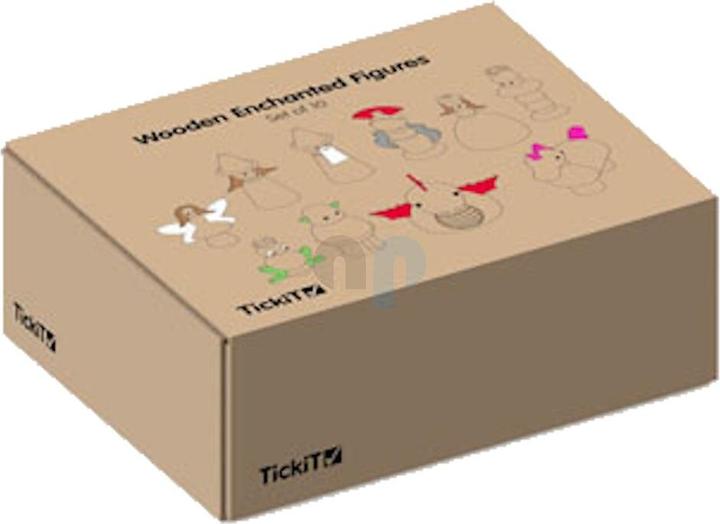 Produktbild TickiT Set mit 10 Verzauberten Märchenfiguren aus Holz