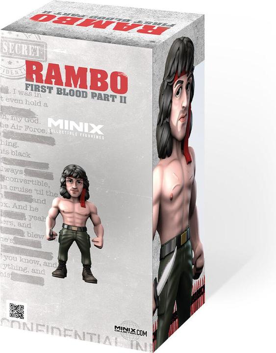 Image du produit Minix RAMBO - Rambo avec Bandana - Figurine 12cm