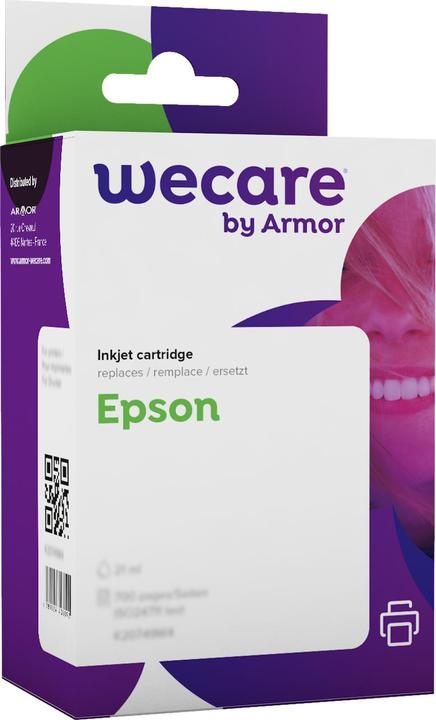 Actual product image Wecare Multipack rebuilt CMYBKPBK T333740 for Epson XP-530 6.4/4x4.5ml (CMYK)