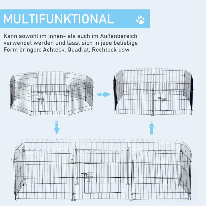 Image du produit PawHut Enclos pour les lapins et les chiots