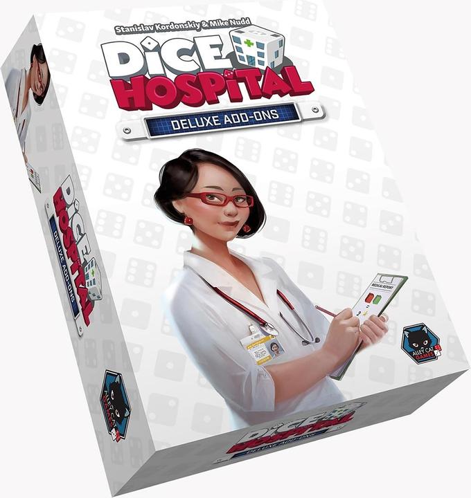 Actual product image Super Meeple Dice Hospital Extension deluxe f (French)