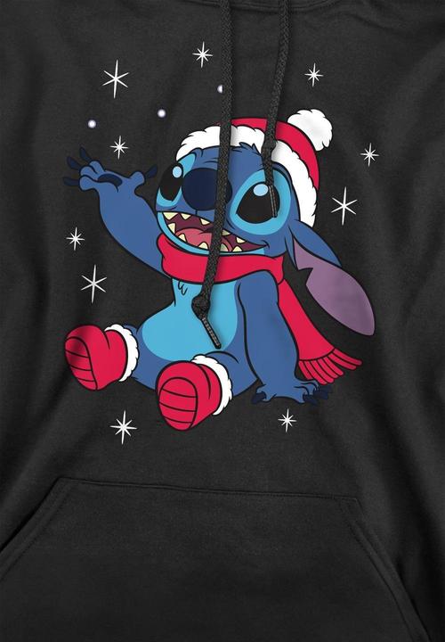 Produktbild Lilo & Stitch Kapuzenpullover weihnachtliches Design (M)