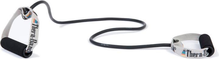 Produktbild TheraBand Bodytrainer Tubing mit Schaumstoff-Griffen (1.40 m, Extra Stark)
