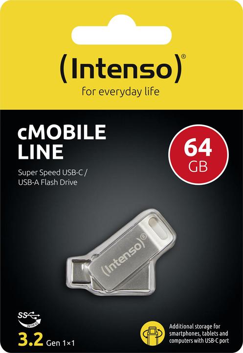 Actual product image Intenso cMobile Line (64 GB, USB-A)