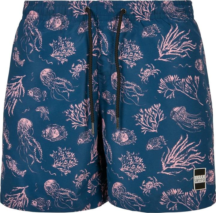 Urban Classics Pattern Swim Shorts