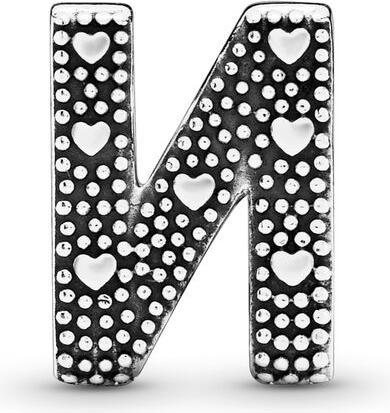 Actual product image Pandora Letter N (Silver)