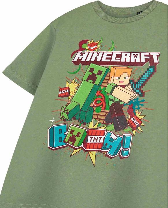 Produktbild Minecraft Boom TShirt Jungen kurzärmlig (140)