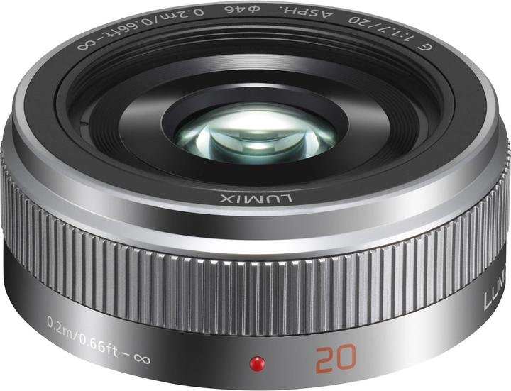 Produktbild Panasonic 20mm f/1.7 II ASPH., Silber (Micro Four Thirds, Micro Four Thirds)