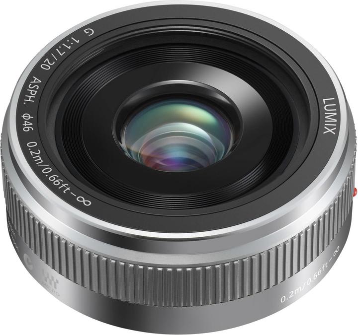 Produktbild Panasonic 20mm f/1.7 II ASPH., Silber (Micro Four Thirds, Micro Four Thirds)