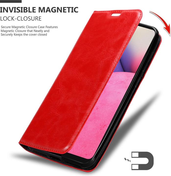 Immagine prodotto Cadorabo Libro Invis. Coperchio magnetico (Samsung Galaxy A33 5G)