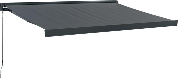 VidaXL Gelenkarmmarkise Anthrazit 3x2,5 m Stoff und Aluminium (3 m)