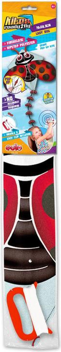Image du produit Eolo Kites Ready 2 Fly - Cerf-volant Pop-up en nylon Coccinelle