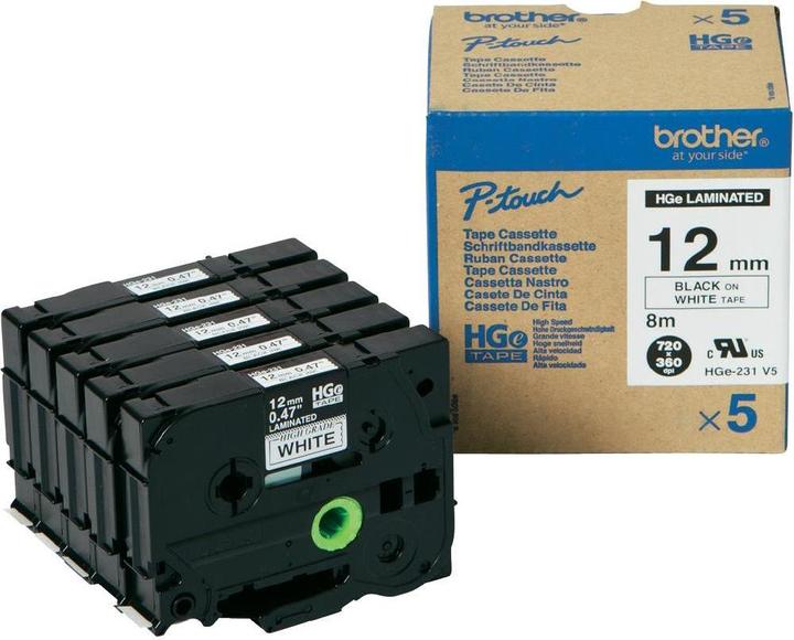 Produktbild Brother Hge-231 (1.20 cm, Schwarz, Weiss)
