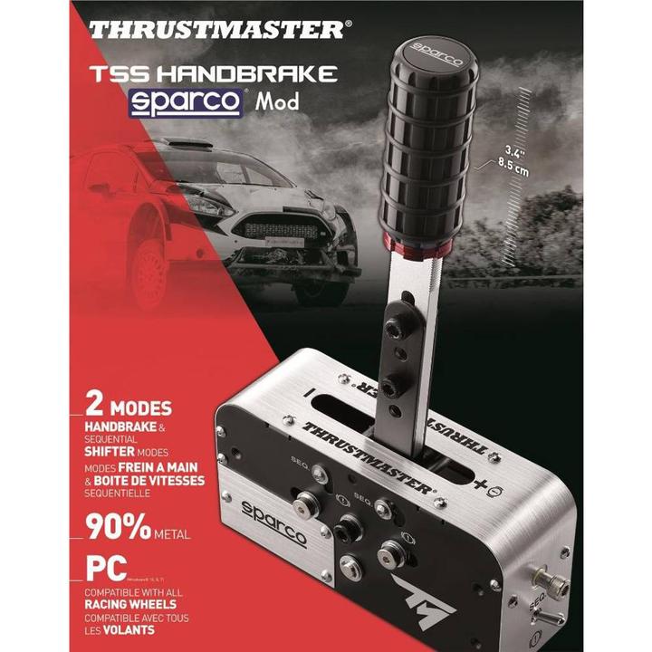 Actual product image Thrustmaster TSS Handbrake Sparco Mod+ (PS4, PC, Xbox One X, Xbox Series X, Xbox One S, Xbox Series S)