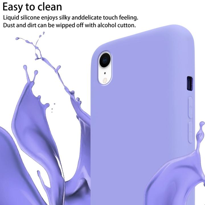 Actual product image Cadorabo TPU Cover Mobile Phone Chain Liquid (Apple iPhone XR)