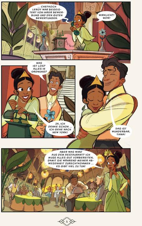 Actual product image Disney Adventure Journals: Tiana und der Zauber von Harlem (German, Walt Disney, Rhona Cleary, 2023)