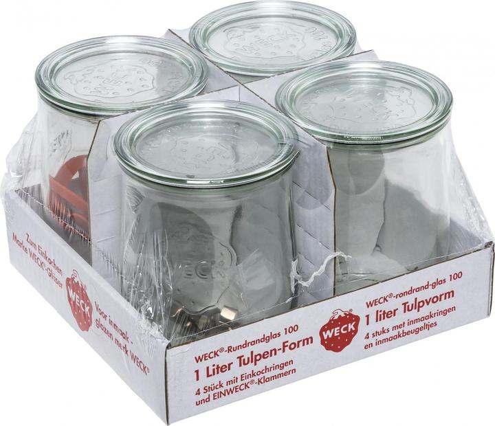 Produktbild Weck Rundrandglas Tulpe 100 (1 Stk., 1 l)