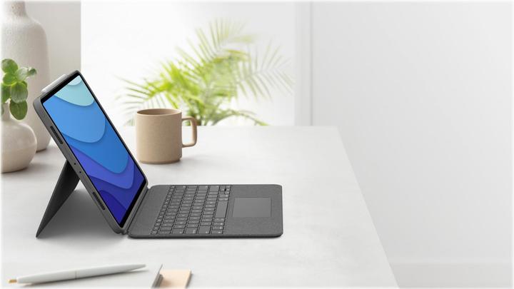 Actual product image Logitech Combo Touch (DE, iPad Pro 12.9 2021 (5th Gen), iPad Pro 12.9 2022 (6th Gen))
