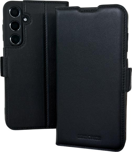 Immagine prodotto Mike Galeli Copertina per libri in vera pelle Fabio nero (Samsung Galaxy A55)