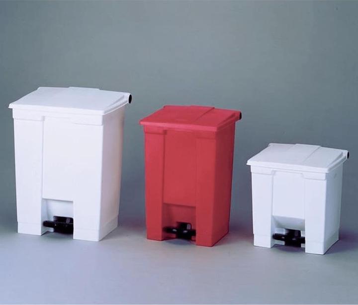 Actual product image Vepa Bins Industrial pedal bin, capacity 45 l, red. (45 l)