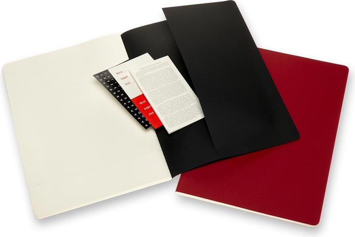 Actual product image Moleskine Study notebook (A4, Special ruling, Soft cover)