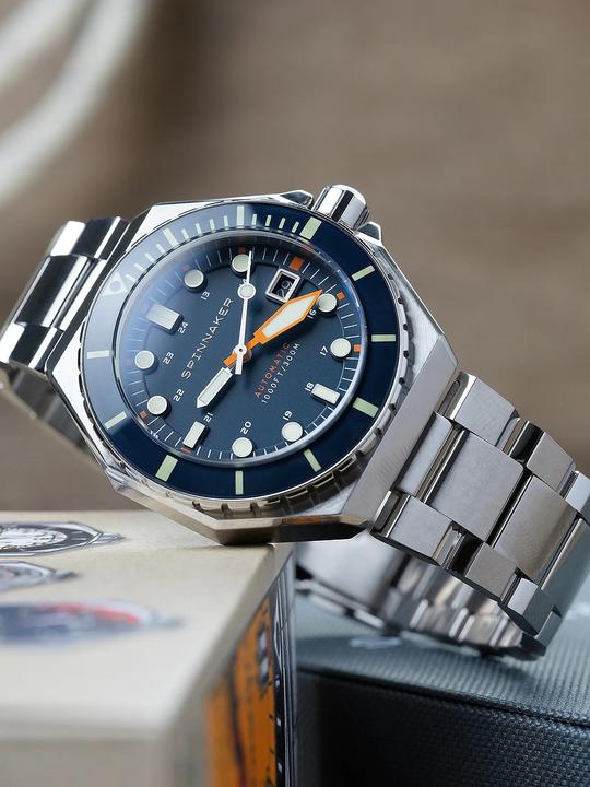 Image du produit Spinnaker SP-5081-GG Dumas Automatique Montre Homme 44mm 30ATM (Montre de plongée, 44 mm)