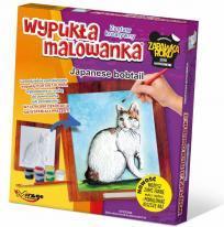 Produktbild Mirage Konvexe Ausmalseite – Japanische Bobtail-Katze
