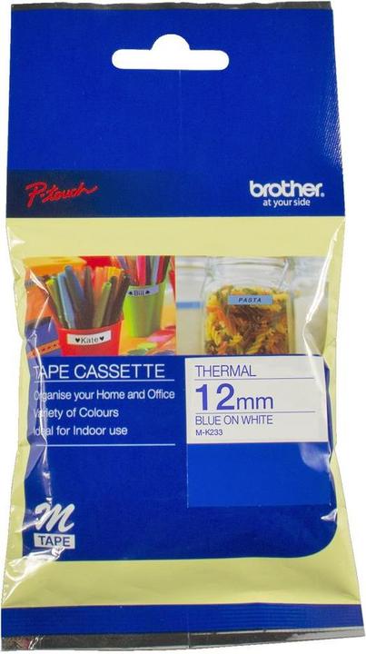 Actual product image Brother M-K233bz (1.20 cm, Blue)