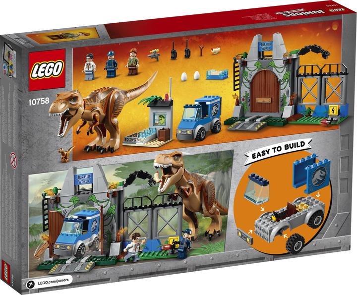 Actual product image LEGO Outbreak of the T-Rex (10758)
