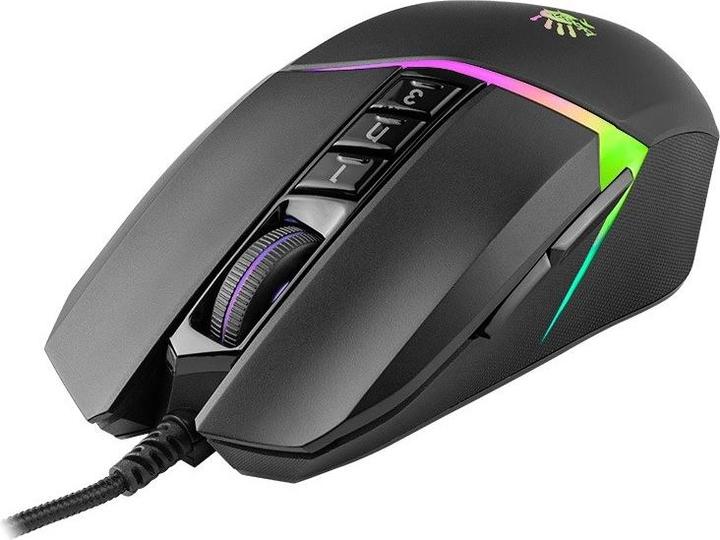Produktbild Bloody W60 Max Maus Beidhändig USB Typ-A 10000 DPI (Kabelgebunden)