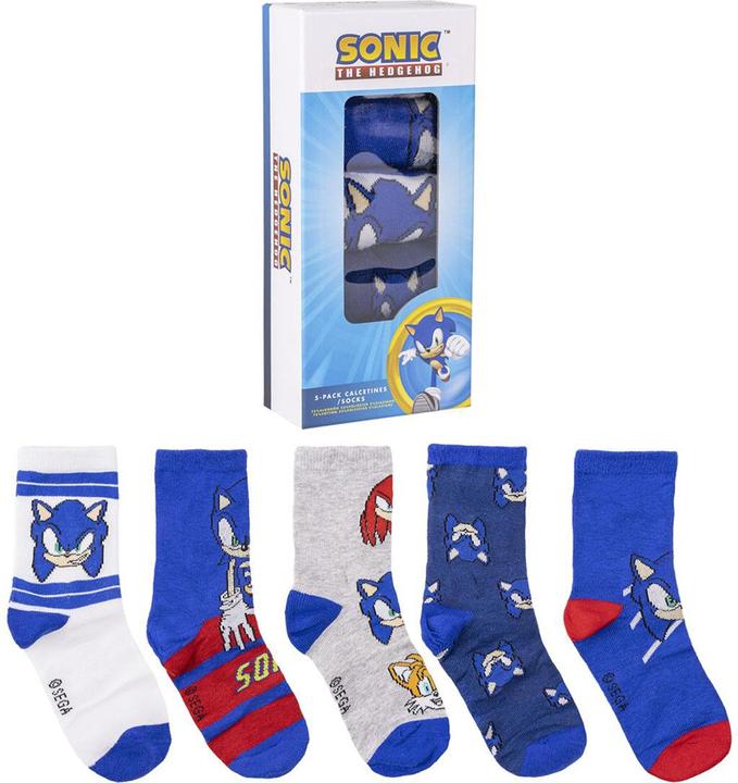 Energie-Label Disney Socken Pack 5 Stück Sonic (5er Pack, 27, 30)