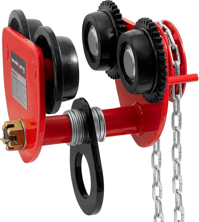 Immagine prodotto Steinberg Carrello porta paranco - 3.000 kg - 90-130 mm - con catena