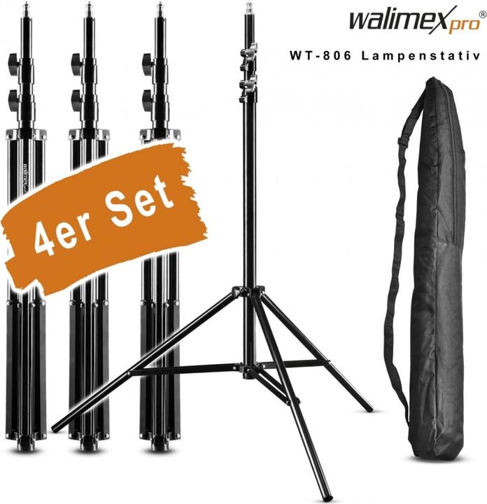 Actual product image Walimex pro 4er Set WT-806 (256 cm, 6 kg)