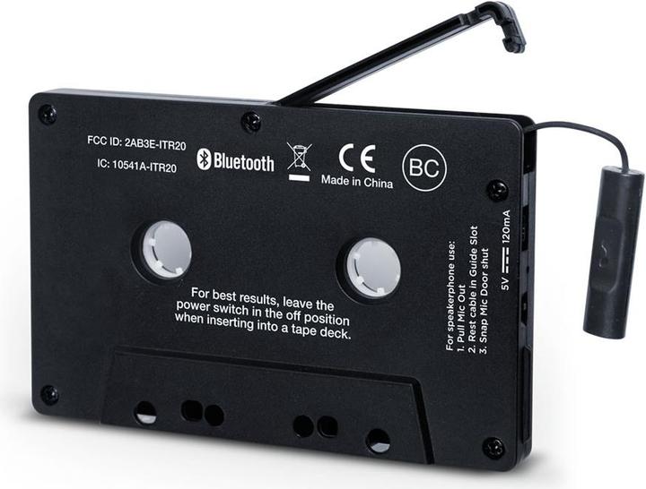 Actual product image ION Audio Cassette Adapter Bluetooth (Receiver)
