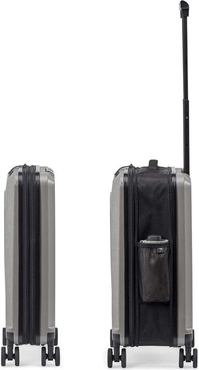 Immagine prodotto Senz Foldable Carry On Trolley, 38L, Silk Grey (38 l, Bagaglio a mano (fino a 50 litri))