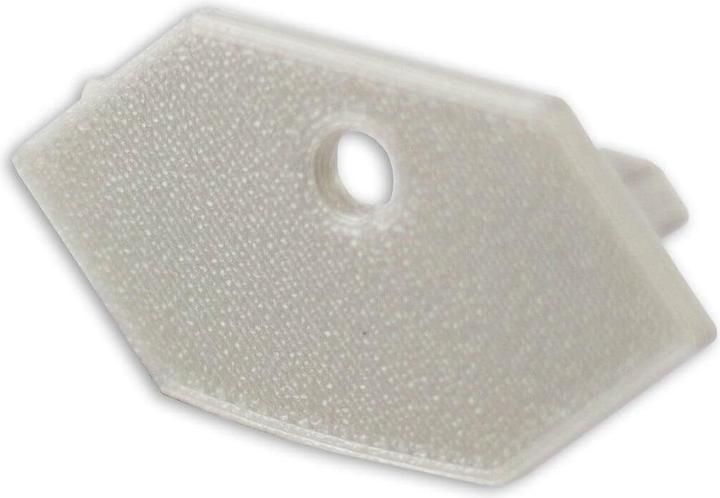 Produktbild Isoled Endkappe E215 für LED Trockenbauprofil Inneneck, mit Kabeldurchführung, 1STK