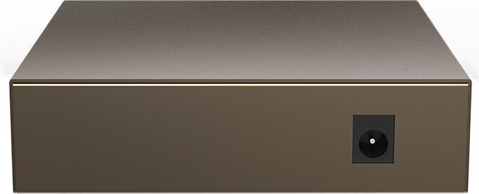 Actual product image Tenda 5-Port FE TEF1105-4-63W 58W (4x PoE) (5 Ports)