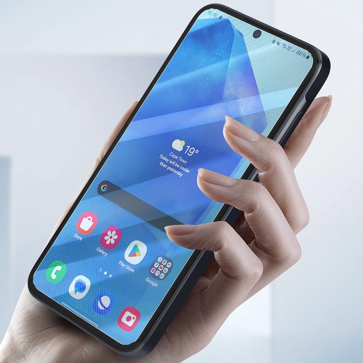 Image du produit Mayaxess Film pour écran CrystalGuard (1 pièce(s), Samsung Galaxy A55)
