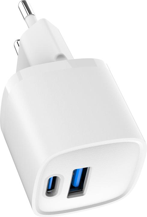 Actual product image Gembird TA-UC-PDQC20-W-01 2-port 20W USB Fast Charger (38 W)