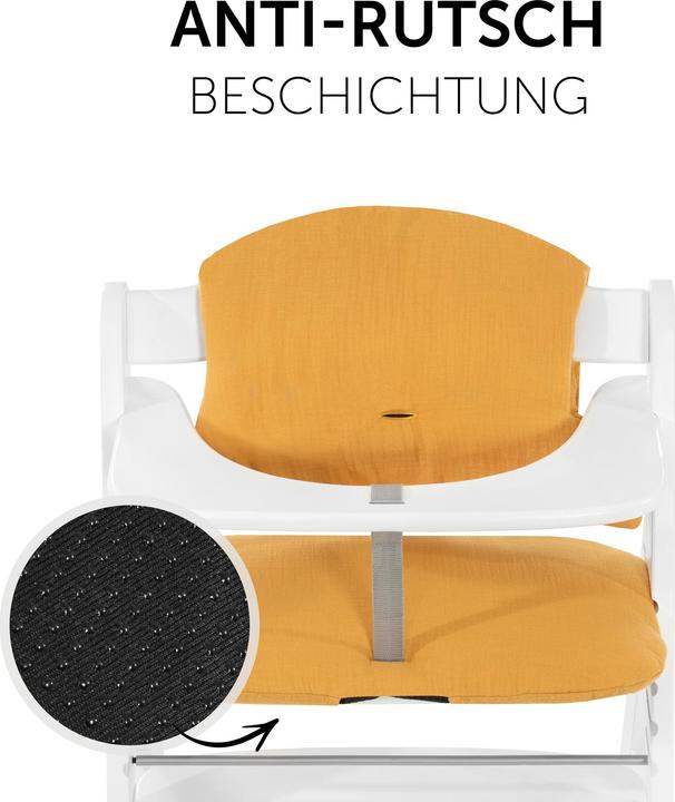 Produktbild Hauck Highchair Pad Select Muslin Honey