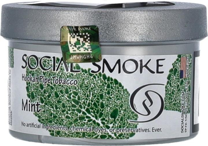Image du produit Social Smoke Menthe 100g (Menthe, 100 g)