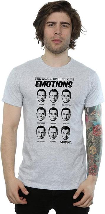 Image du produit Dam T-shirt Mens Sheldon Emotions (M)
