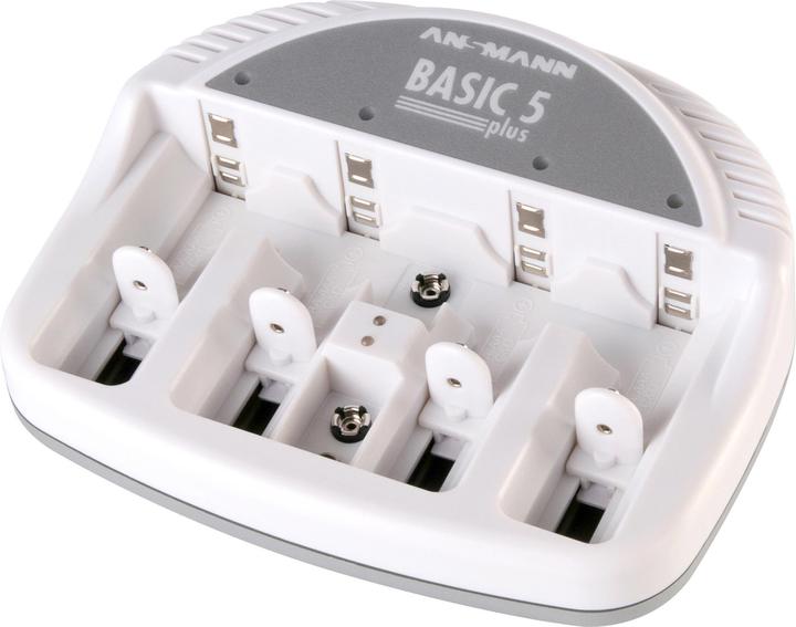 Immagine prodotto Ansmann Basic 5 Plus (4 pz., 9V Block, Caricabatterie senza batteria)