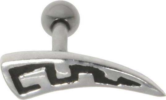 Image du produit Bijouteria Piercing d'oreille (Acier chirurgical 316L, Laiton argenté)