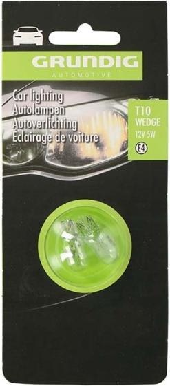 Image du produit Grundig Automotive Carlight 12V 5W Wedge T10 E4