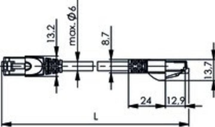 Actual product image Telegärtner Telegartner MP8 FS 600 (S/FTP, CAT6a, 25 m)