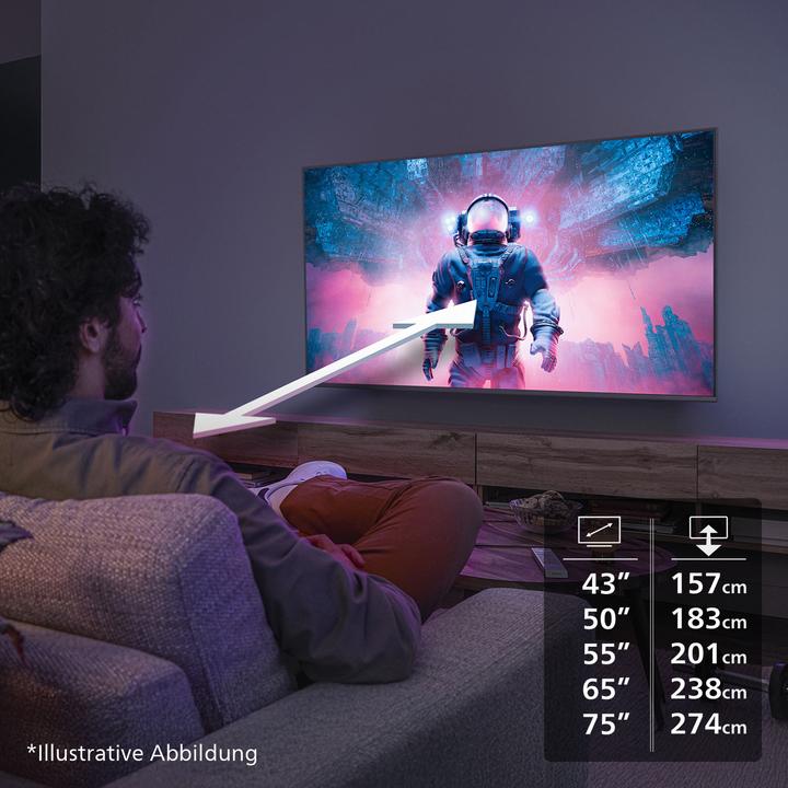 Produktbild Philips 65PUS7000/12 (65", PUS7000, LED, 4K, 2025)
