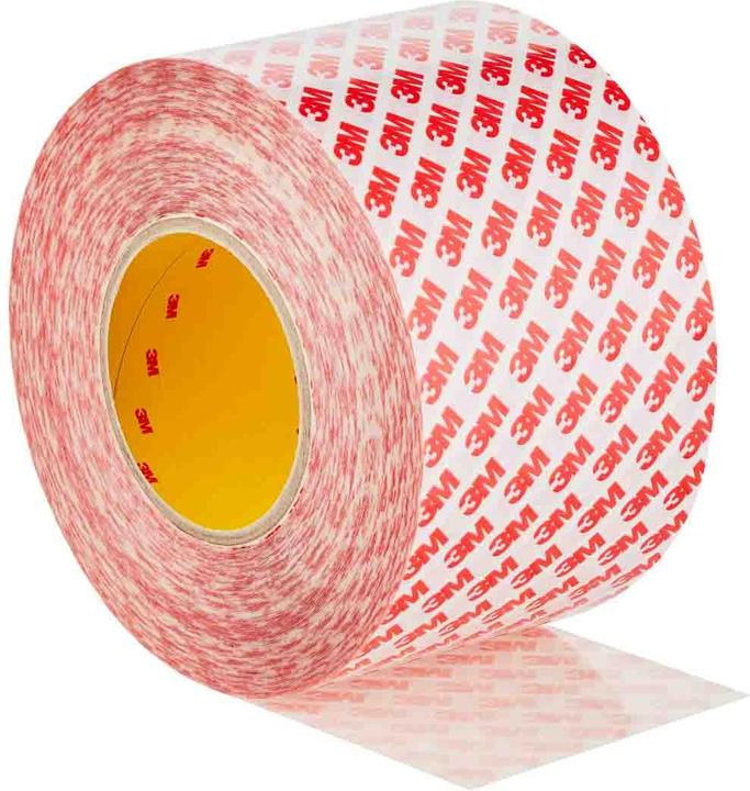 Immagine prodotto 3M GPT -020F Nastro biadesivo in plastica, trasparente, spessore 0,202 mm, 100 mm x 50 m (100 mm)