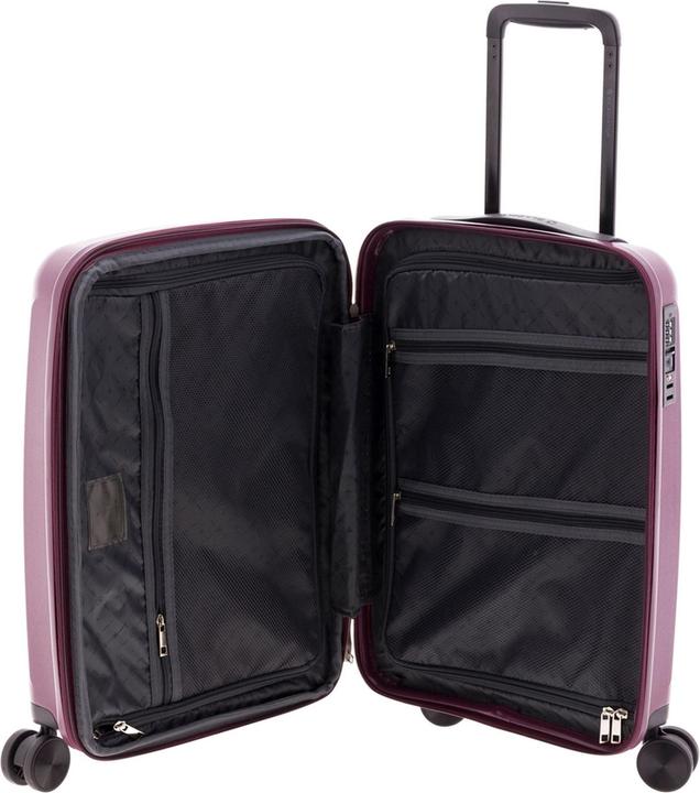 Actual product image Wüsthof 5000 4 Rollen Kabinentrolley 55 cm mit Dehnfalte (34 l, Hand luggage (up to 50 litres))