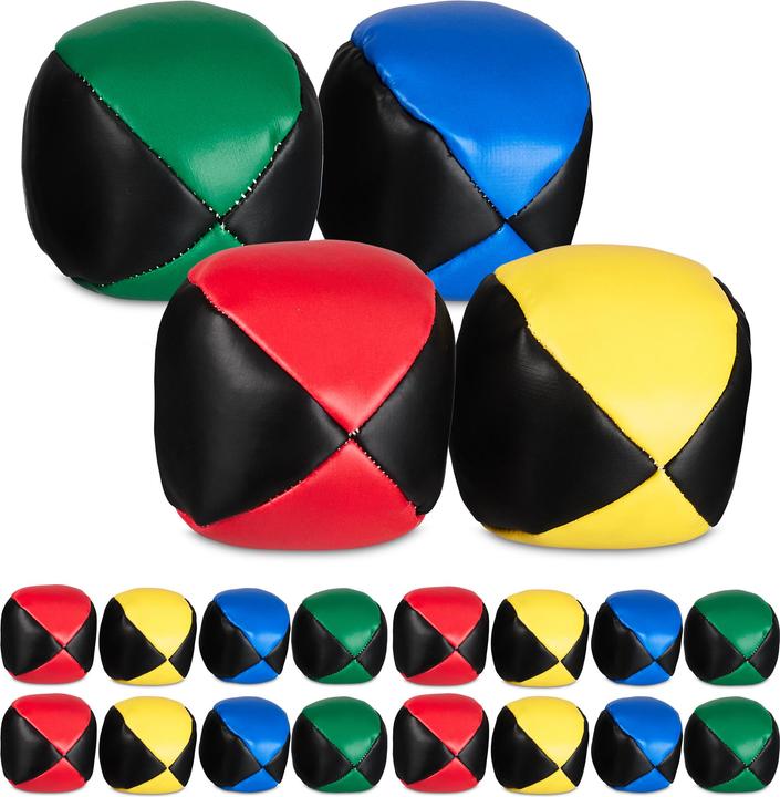 Relaxdays 20x juggling balls